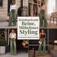 👖 50 % RABATT | Lässig, modern & vielseitig – Damen High-Waist Jeans mit weitem Bein