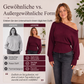 💎🔥 Jetzt im Trend – Gerippter Off-Shoulder-Pullover – vielseitig