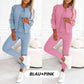 Lässiges 3-teiliges Set für Damen - Jacke, Tanktop und Hose