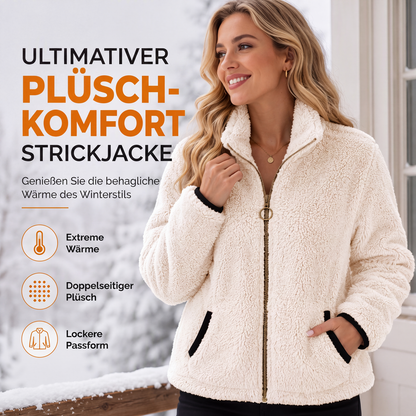 💎🧥 Kuscheliger Zip-Cardigan mit Taschen – warm und vielseitig