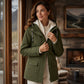 💎Neuheiten 🧥 Winddichte Jacke mit weichem Fleecefutter und Kapuze – für alle Wetterlagen