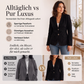 💎🧥 Neuheiten – Taillierter Wildleder-Blazer – elegant und vielseitig
