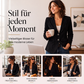 💎🧥 Neuheiten – Taillierter Wildleder-Blazer – elegant und vielseitig