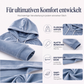 Samt-Kapuzenpullover mit Kordelzug für Damen
