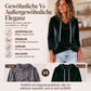 Samt-Kapuzenpullover mit Kordelzug für Damen