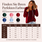Samt-Kapuzenpullover mit Kordelzug für Damen