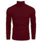 Figurbetonter Herren‑Rollkragen‑Strickpullover – zeitlos kombinierbar & die erste Wahl für Wärme!