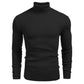 Figurbetonter Herren‑Rollkragen‑Strickpullover – zeitlos kombinierbar & die erste Wahl für Wärme!