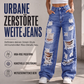 💎Top-bewertet 👖 Bequeme Wide-Leg-Jeans mit hohem Bund – hochwertiger Baumwolldenim für langlebigen Tragekomfort