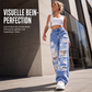 💎Top-bewertet 👖 Bequeme Wide-Leg-Jeans mit hohem Bund – hochwertiger Baumwolldenim für langlebigen Tragekomfort