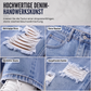 💎Top-bewertet 👖 Bequeme Wide-Leg-Jeans mit hohem Bund – hochwertiger Baumwolldenim für langlebigen Tragekomfort