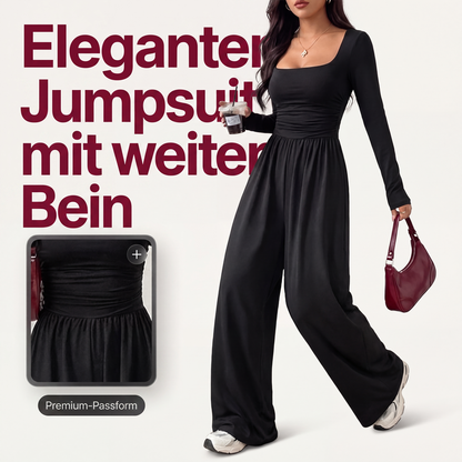 💎 Neuheiten – Eleganter Jumpsuit mit Karreeausschnitt – vielseitig und bequem