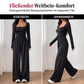 💎 Neuheiten – Eleganter Jumpsuit mit Karreeausschnitt – vielseitig und bequem