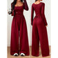 💎 Neuheiten – Eleganter Jumpsuit mit Karreeausschnitt – vielseitig und bequem