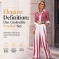 🌿👖 Bestseller – Streifen-Shirt und weite Hose – luftig und elegant