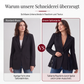 Damen-Blazer aus Spitze im Patchwork-Stil