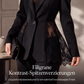 Damen-Blazer aus Spitze im Patchwork-Stil