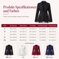 Damen-Blazer aus Spitze im Patchwork-Stil