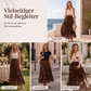 Damen Maxirock im A-Linien-Schnitt mit Druck