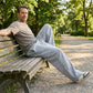 Herren-Freizeithose mit Kordelzug in lockerer Passform