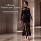 💎✨ Jetzt im Trend – Maxikleid mit Spitzenärmeln – verführerisch und elegant