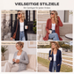 💎🌟 Top-bewertet – Hochwertiger Ripp-Cardigan – weich und bequem