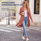 💎🌟 Top-bewertet – Hochwertiger Ripp-Cardigan – weich und bequem