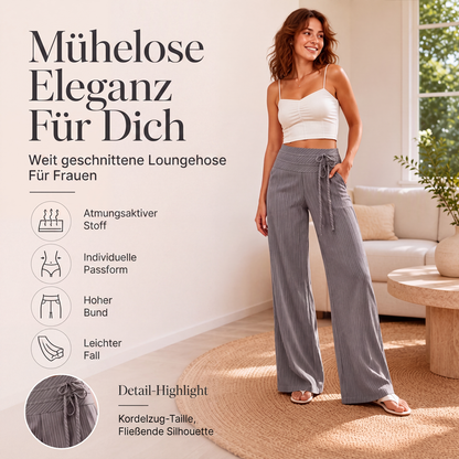 👖💎 Neuheiten – gestreifte Weithosen – bequem und vielseitig