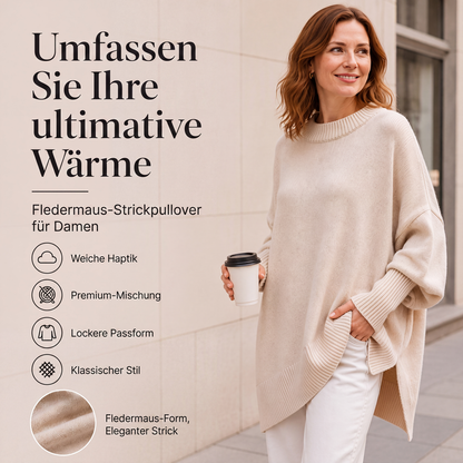 🧶 50 % RABATT | Schluss mit Pullovern, die einengen – Damen Rundhalspullover in entspannter Passform