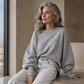 🧶 50 % RABATT | Schluss mit Pullovern, die einengen – Damen Rundhalspullover in entspannter Passform
