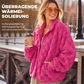 🧥 Top-bewertet – Schachbrett-Plüschjacke – zeitlos und bequem