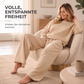 💎👖 Bestseller – Keine Lust auf unbequeme Alltags-Outfits – Damen 2-teiliges Set mit weiter Hose
