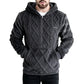 🧥❄️ Neuheiten – Herren-Raute-Kapuzenpullover – warm und bequem