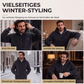 🧥❄️ Neuheiten – Herren-Raute-Kapuzenpullover – warm und bequem