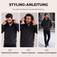 🧥❄️ Neuheiten – Herren-Raute-Kapuzenpullover – warm und bequem