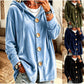 💎🧥 Neuheiten – Kuschelige Kapuzen-Strickjacke