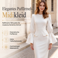 👗✨ Neuheiten – Midikleid mit Puffärmeln – figurbetont und elegant