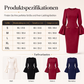 👗✨ Neuheiten – Midikleid mit Puffärmeln – figurbetont und elegant