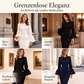 👗✨ Neuheiten – Midikleid mit Puffärmeln – figurbetont und elegant