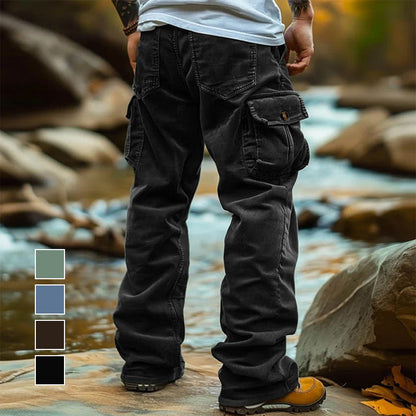 👖💪 Neuheiten – Herren-Cargo-Hose mit praktischen Taschen