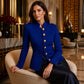 💎✨ Bestseller – Goldknopf-Blazer – tailliert und elegant