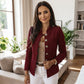 💎✨ Bestseller – Goldknopf-Blazer – tailliert und elegant
