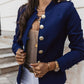 💎✨ Bestseller – Goldknopf-Blazer – tailliert und elegant