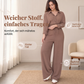 💎👖 Bestseller – Weitbein-Damen-Jumpsuit mit Bindegürtel