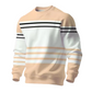 💞 Über 100.000 verkauft – der beliebteste Hit – jetzt zum halben Preis ！Gestreiftes Colorblock-Langarm-Sweatshirt für Herren