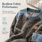 💎🧵 Bestseller – Karo-Denim-Sweatshirt mit Patchwork – bequem und stylisch