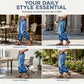 👖✨ Bestseller –  High-Waist-Barrel-Jeans mit Stretch-Anteil für Damen