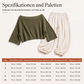 💎👚 Neuheiten – Damen-Set aus schulterfreiem Strickoberteil und lässigen Hosen