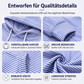Gestreefter Patchwork-Hoodie für Damen