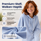 Gestreefter Patchwork-Hoodie für Damen